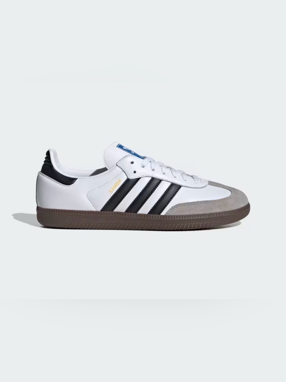 adidas Samba Cloud White / Core Black / gum